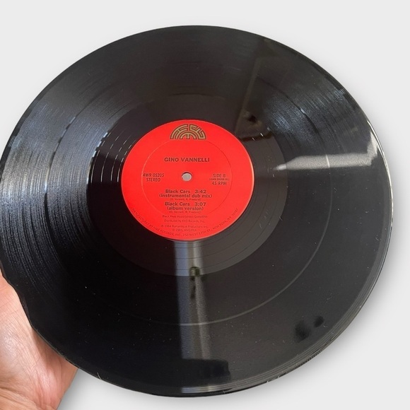 Gino Vannelli Black Cars Dance Mix Vinyl Record - Picture 4 of 5